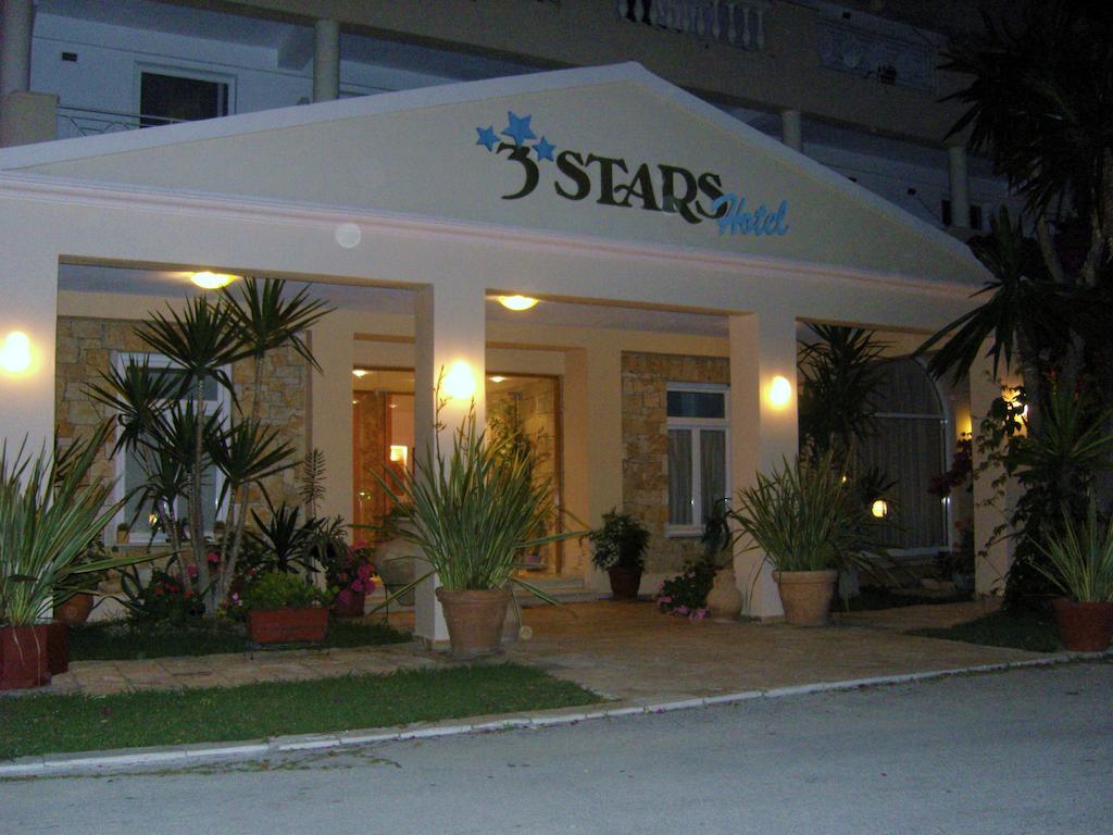 Three Stars Beach Hotel Moraitika Eksteriør billede